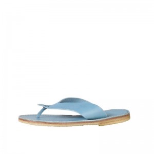 Men's Duckfeet Aero Flip Flops Blue | NZ YUEN83541