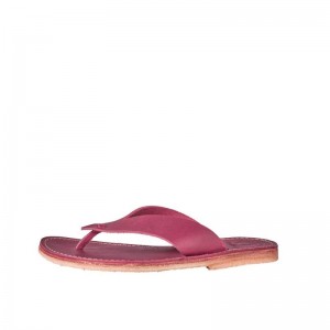 Men's Duckfeet Aero Flip Flops Red | NZ NAJY86754