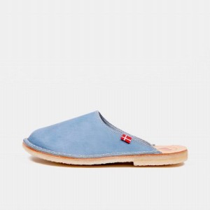 Men's Duckfeet Blavand Slippers Blue | NZ CHKU01384