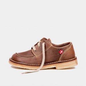 Men's Duckfeet Fyn Lace Up Shoes Brown | NZ XPLV17046