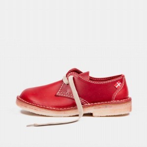 Men's Duckfeet Jylland Lace Up Shoes Red | NZ MIWL52076