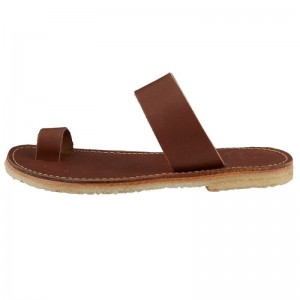 Men's Duckfeet Laeso Sandals Brown | NZ RKWY85639