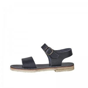 Men's Duckfeet Lokken Sandals Black | NZ MYDO31495