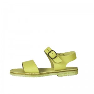 Men's Duckfeet Lokken Sandals Yellow | NZ XPBF63517