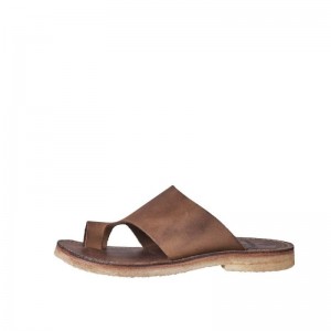 Men's Duckfeet Mando Sandals Brown | NZ DWJG94562