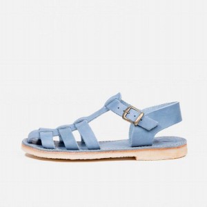 Men's Duckfeet Ringkobing Sandals Blue | NZ TXJW56732