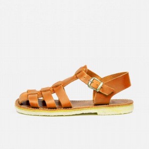 Men's Duckfeet Ringkobing Sandals Brown | NZ GZSM12649