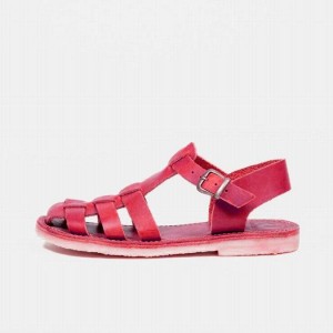 Men's Duckfeet Ringkobing Sandals Red | NZ PYJU58703