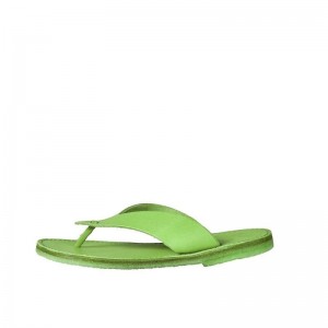 Women's Duckfeet Aero Flip Flops Green | NZ PVZF37924