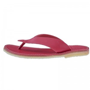 Women's Duckfeet Aero Flip Flops Red | NZ ZJFL62910