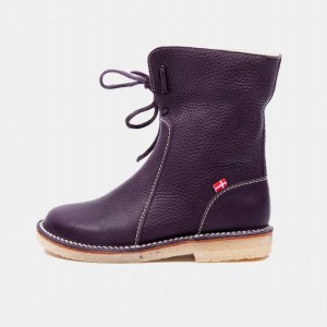 Women's Duckfeet Arhus Boots Purple | NZ TIEV08625