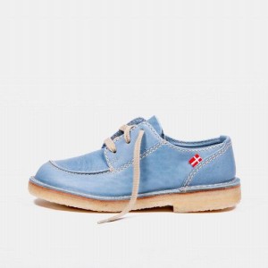 Women's Duckfeet Fyn Lace Up Shoes Blue | NZ FTUC78916