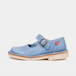 Women's Duckfeet Himmerland Mary Jane Shoes Blue | NZ DOSF56713