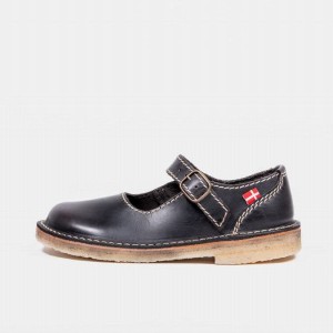 Women's Duckfeet Himmerland Mary Jane Shoes Black | NZ NQZI45061