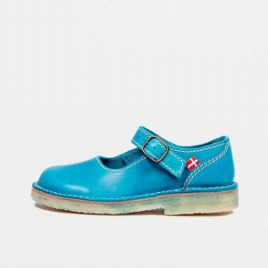 Women's Duckfeet Himmerland Mary Jane Shoes Blue | NZ LOCI26180