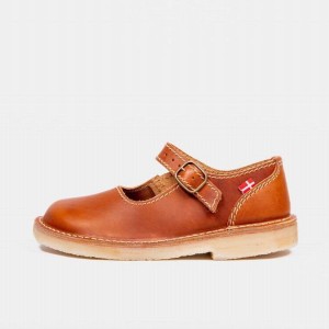 Women's Duckfeet Himmerland Mary Jane Shoes Brown | NZ FEOY86350