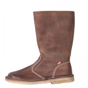 Women's Duckfeet Kobenhavn Boots Brown | NZ ZRYL51297