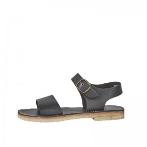 Women's Duckfeet Lokken Sandals Black | NZ OXYB12653