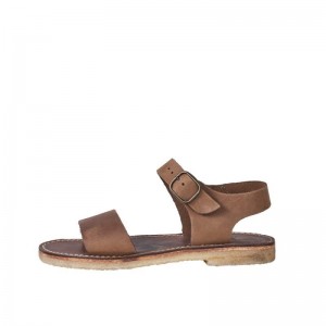 Women's Duckfeet Lokken Sandals Brown | NZ GZMB24735