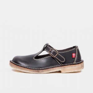 Women's Duckfeet Lolland Mary Jane Shoes Black | NZ GMUR83615