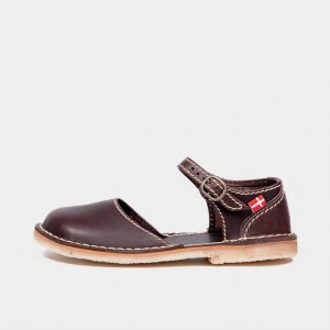 Women's Duckfeet Mols Mary Jane Shoes Chocolate | NZ JBQW87150