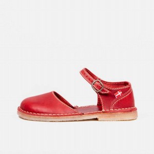 Women's Duckfeet Mols Mary Jane Shoes Red | NZ LQPV09431