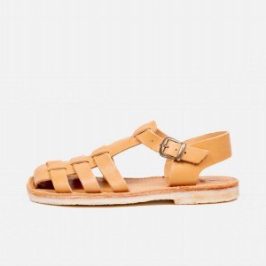 Women's Duckfeet Ringkobing Sandals Beige | NZ OXHZ96385