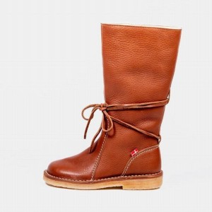 Women's Duckfeet Silkeborg Boots Brown | NZ JBKQ13024