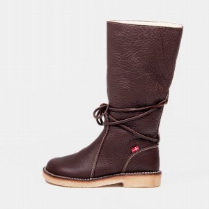 Women's Duckfeet Silkeborg Boots Chocolate | NZ LPMA30849