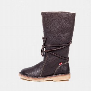 Women's Duckfeet Silkeborg Boots Chocolate | NZ COEP60219