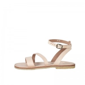 Women's Duckfeet Skaerbaek Sandals Cream | NZ RQID45216