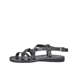 Women's Duckfeet Skagen Sandals Black | NZ EHQY68745