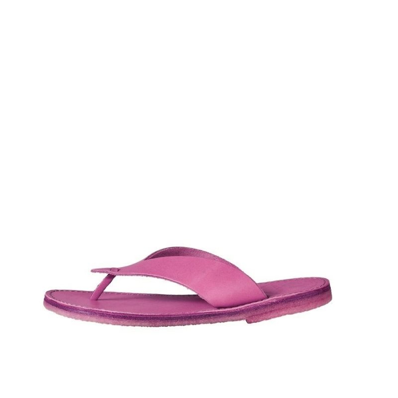 Men\'s Duckfeet Aero Flip Flops Pink | NZ UWPS89170