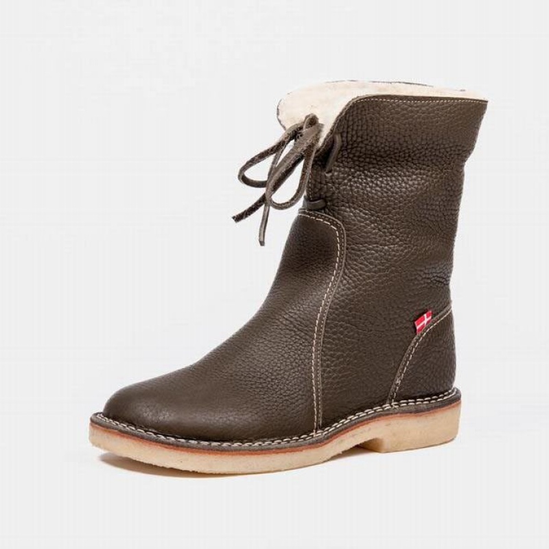 Men's Duckfeet Arhus Boots Chocolate | NZ YQLZ21357