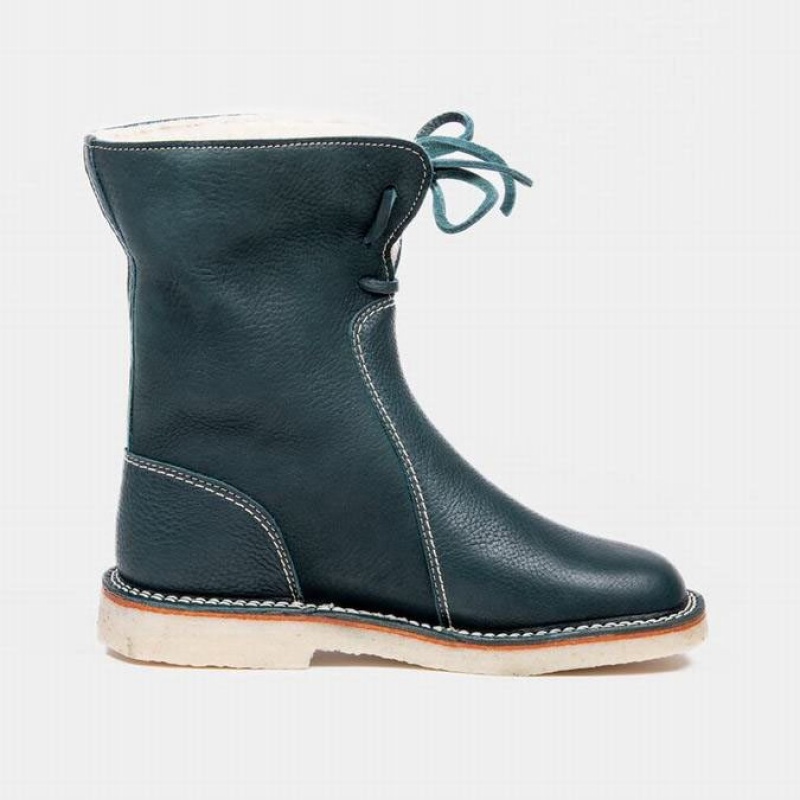 Men's Duckfeet Arhus Boots Green | NZ LXMN19267