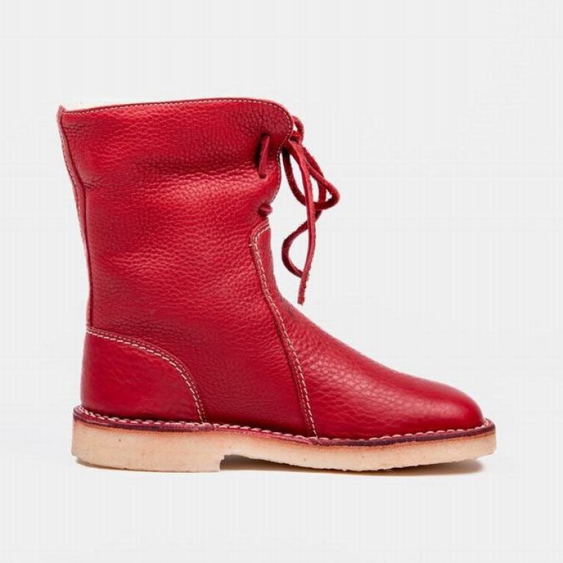 Men's Duckfeet Arhus Boots Red | NZ FXSP94106