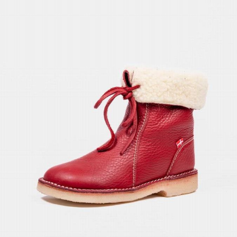 Men's Duckfeet Arhus Boots Red | NZ FXSP94106