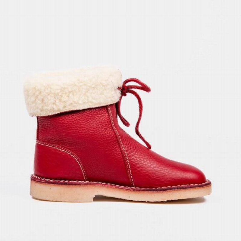 Men's Duckfeet Arhus Boots Red | NZ FXSP94106