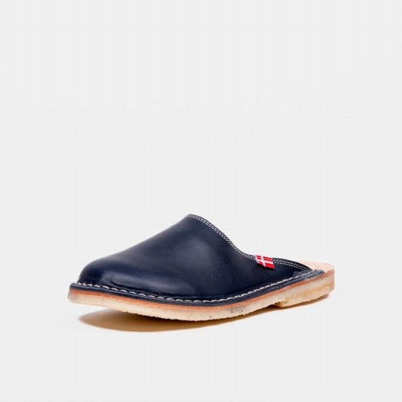 Men's Duckfeet Blavand Slippers Navy | NZ KVDT63278