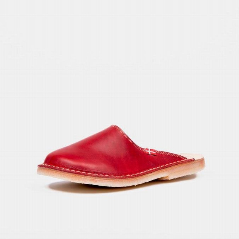 Men's Duckfeet Blavand Slippers Red | NZ TDAC70485