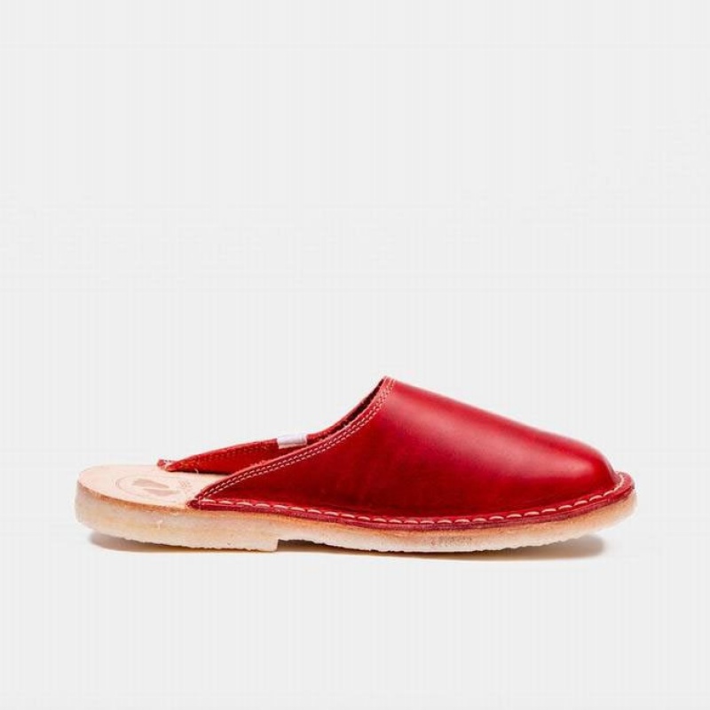 Men's Duckfeet Blavand Slippers Red | NZ TDAC70485