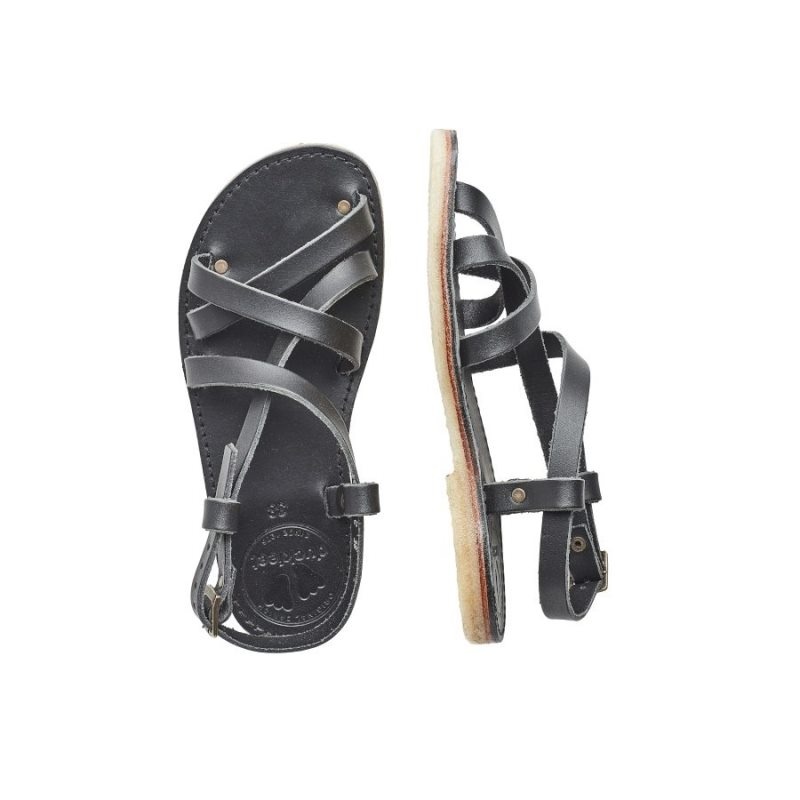 Men's Duckfeet Bornholm Sandals Black | NZ XEYQ62943