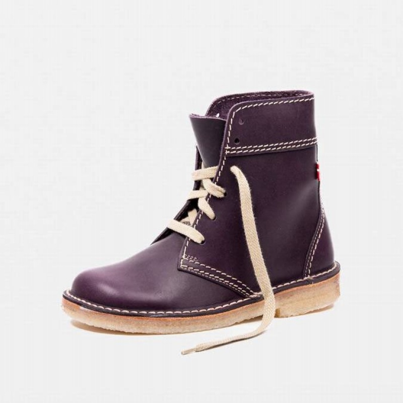 Men's Duckfeet Faborg Boots Purple | NZ AUZR07429