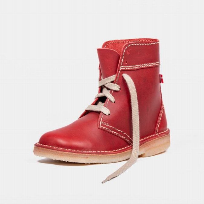 Men's Duckfeet Faborg Boots Red | NZ BAXL90758