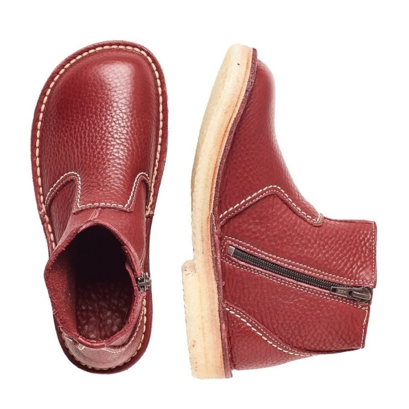 Men's Duckfeet Fredericia Boots Red | NZ RHYZ26950