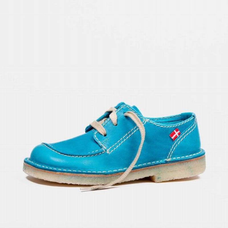 Men's Duckfeet Fyn Lace Up Shoes Blue | NZ XAIU64257