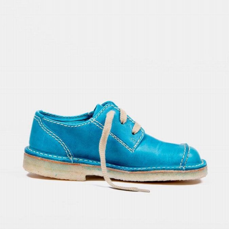 Men's Duckfeet Fyn Lace Up Shoes Blue | NZ XAIU64257