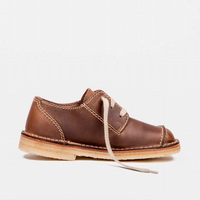 Men's Duckfeet Fyn Lace Up Shoes Brown | NZ XPLV17046