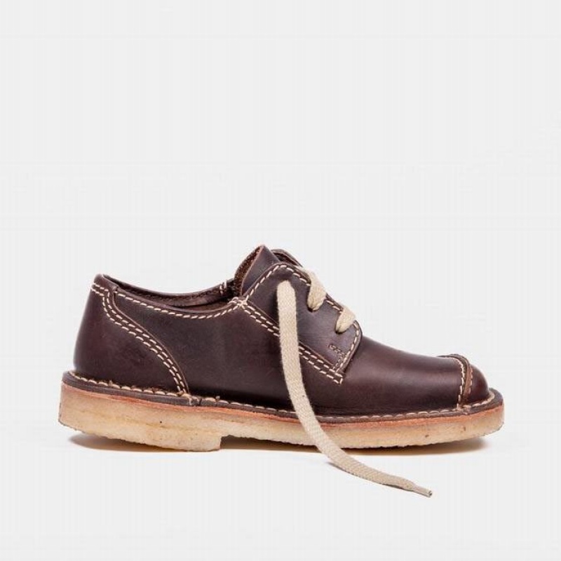 Men's Duckfeet Fyn Lace Up Shoes Chocolate | NZ JCPW65298