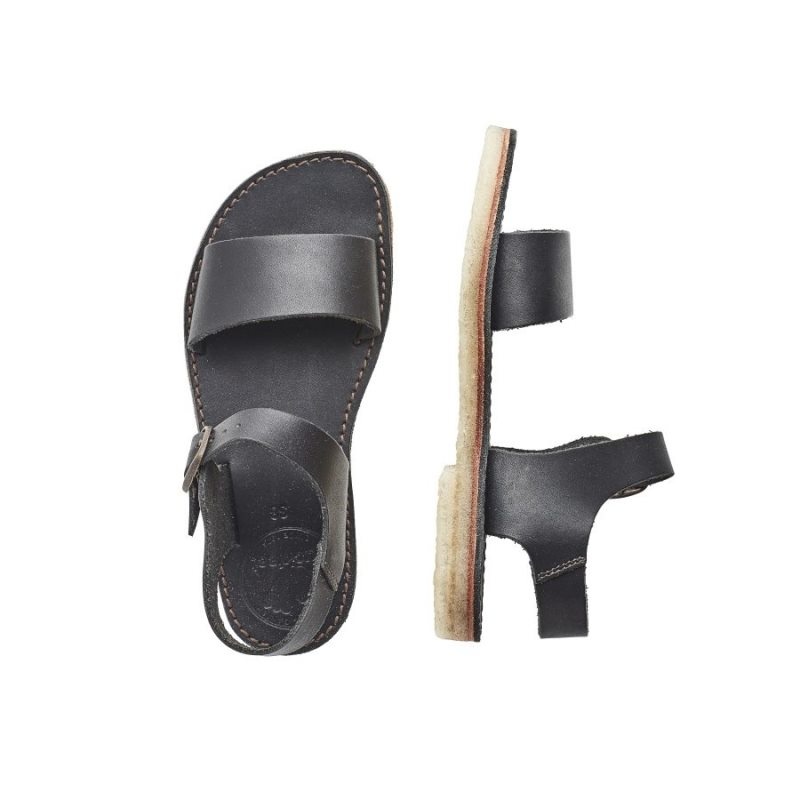 Men's Duckfeet Lokken Sandals Black | NZ DKWY78206